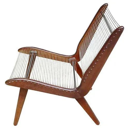 Mid-Century Modern Mid-Century Modern String Chair by Carl Koch For Sale - Image 3 of 11