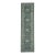 Turkish Oushak Rug 3'10" x 13'10" #18131 For Sale