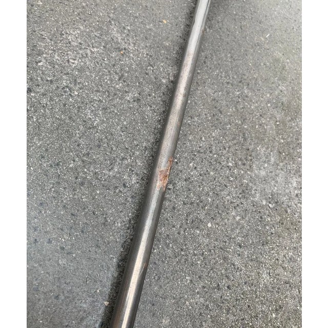 Vintage German Kreuzschwinger Lounge Chair by Till Behrens for Meyer Stahlmöbel, 1980s For Sale - Image 11 of 18