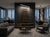 Vintage Dark Brown Geometric Lattice Rectangular Wood Panel For Sale - Image 4 of 9