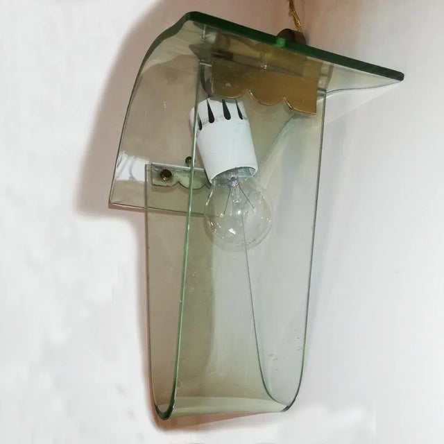 Sconces by Pietro Chiesa for Fontana Arte, 1940s, Set of 3 For Sale - Image 10 of 17