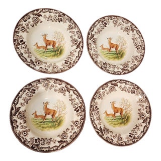 Spode Woodland Deer Motif Bowls For Sale