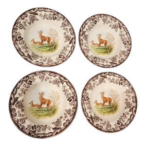 Spode Woodland Deer Motif Bowls
