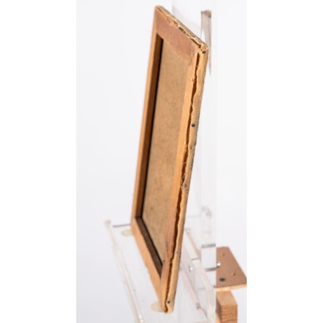 Unknown, Young Woman Among Sunflowers, 1909, Oil on Canvas For Sale - Image 13 of 14