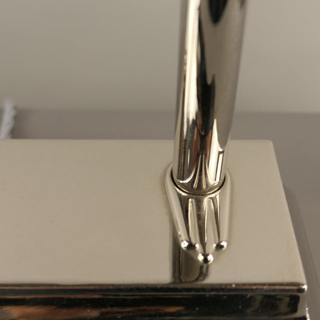 Chrome-Plated Desk Lamp, United Kingdom, 1920s For Sale - Image 4 of 13