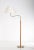 Metal Large Camel Floor Lamp attributed to Josef Frank for Svenskt Tenn, Sweden, 1890s For Sale - Image 7 of 9