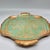 Mid 20th Century Vintage Florentine Gilt Tray — Green & Gold Scalloped Scroll Design, Made in Italy For Sale - Image 5 of 7