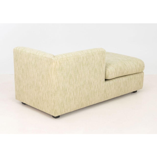 Contemporary Upholstered Chaise Lounge For Sale - Image 10 of 10