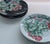 Ceramic Set of 6 Vendanges Small Porcelain Plates by Philippe Deshoulieres For Sale - Image 7 of 17