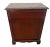 Vintage Mahogany Nightstand Cabinet Chest Four Drawers Rope Twist Carved Top For Sale In Palm Springs - Image 6 of 10