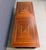 1970s Founders Mid-Century Modern Walnut Parquetry Coffee Table With Black Wood Base For Sale - Image 10 of 13