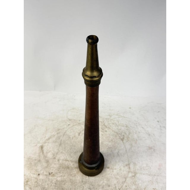 Antique Fire Hose in Brass and Copper, 1900s For Sale - Image 6 of 9