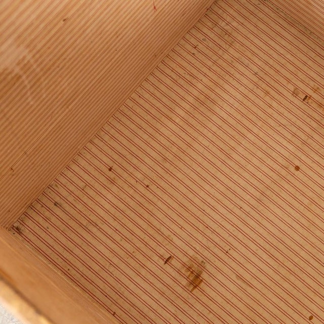 Black Antique 20th Century Malle Haute Trunk in Woven Canvas from Louis Vuitton, France, 1900 For Sale - Image 8 of 18