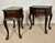Rococo Pair of French Louis XV Style Nightstands, Mid-20th Century For Sale - Image 3 of 15