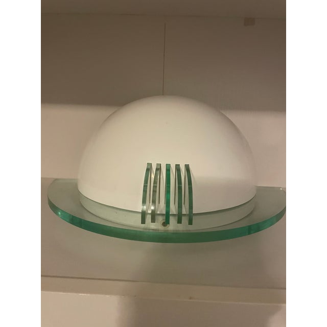 Mid-Century Modern Set of 6 Vintage 1980s Wall Lamps For Sale - Image 3 of 12