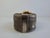 Vintage Silver Tone Geometric Jewelry Box with Gold Bow, 1980 For Sale - Image 14 of 18
