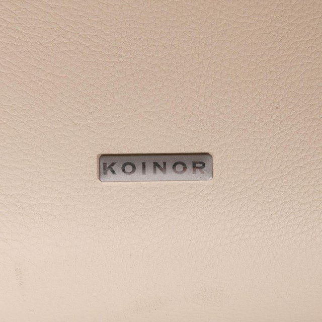 Cream Cream Leather Rossini 2-Seater Sofa from Koinor For Sale - Image 8 of 13