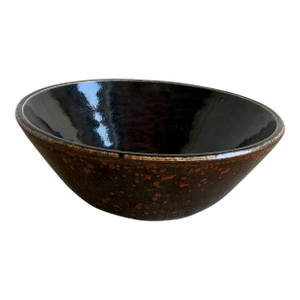 Camilla Justesen Danish Modern Brown Ceramic Bowl