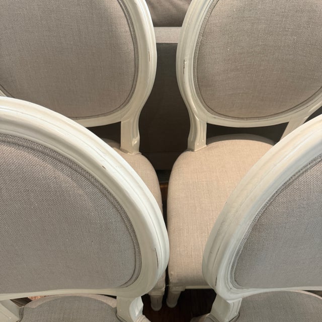 Set of 8 Restoration Hardware French Dining Chairs For Sale In Washington DC - Image 6 of 14