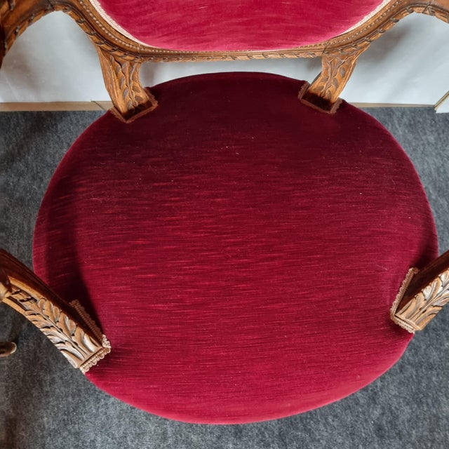 Set of Basket Bench and Armchairs, 1950s, Set of 3 For Sale - Image 12 of 18