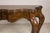 Late 20th Century Marge Carson Walnut Serpentine Console Table with Cabriole Legs For Sale - Image 14 of 18