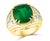 Agl Certified Minor Traditional 15Ct Colombian Emerald & Diamond Ring 18k Unisex For Sale In New York - Image 6 of 8