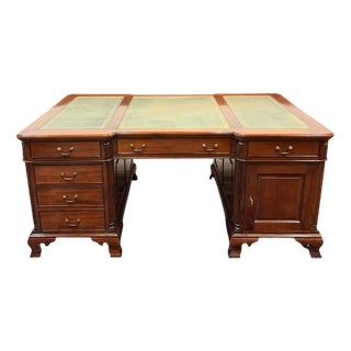 English Desk in Mahogany For Sale