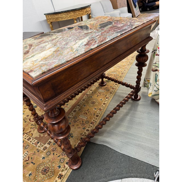 Late 20th Century Portuguese Baroque Center Table For Sale In San Francisco - Image 6 of 15