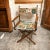 Mid 20th Century Walnut Directors Chair Folding New Canvas Seat For Sale - Image 5 of 12