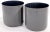 Pr. Aluminum Planters by Paul Mayen for Habitat International For Sale - Image 10 of 10