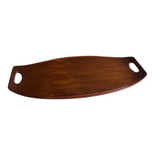 Jens Quistgaard for Dansk Large Teak Tray For Sale