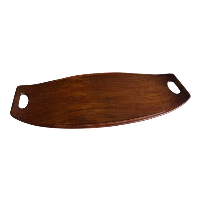 Jens Quistgaard for Dansk Large Teak Tray For Sale