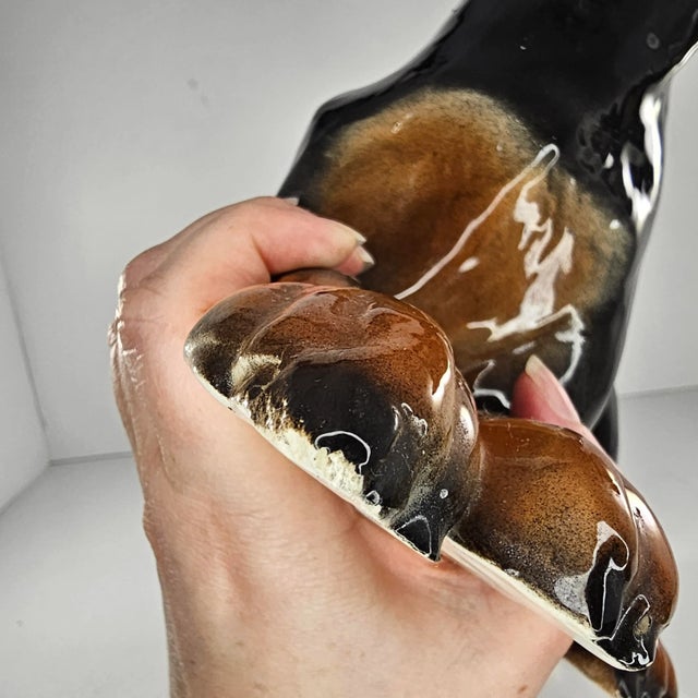 Vintage Gare Inc Doberman Pinscher Dog Statue Figurine 1981 For Sale - Image 12 of 12