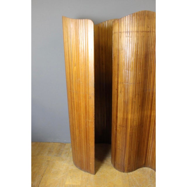 1950s Wooden Slatted Screen from Baumann, 1950s For Sale - Image 5 of 13