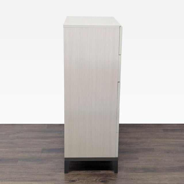 2000 - 2009 Alf + DaFre Mont Blanc Modern 5-Drawer Dresser in Light Wood Finish For Sale - Image 5 of 11
