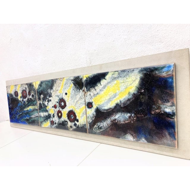 Mural in Ceramic from Karlsruher Majolika, 1960s For Sale - Image 10 of 18