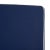 Wood Newport Lounge Chair with Side Table - Natural/Navy with Contrast Piping For Sale - Image 7 of 12