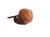 Late 20th Century Artisan Hand-Molded Terracotta Pomegranate Sculptures With Metal Foliage - Pair For Sale - Image 9 of 9