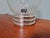 Glass Space Age Table Lamp in Bubbled Glass, 1970s For Sale - Image 7 of 11