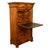 Antique French Louis Philippe Burr Walnut Secrétaire À Abattant Desk Chest 1840 For Sale - Image 13 of 18