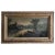 Antique 19th C. Continental Riverscape/Landscape W/ Boats & Castle, Framed (Oil on Canvas) For Sale - Image 9 of 9