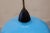 1950s Mid-Century Metallic Roof Lamp Lacquered in Intense Blue, 1950s For Sale - Image 5 of 9