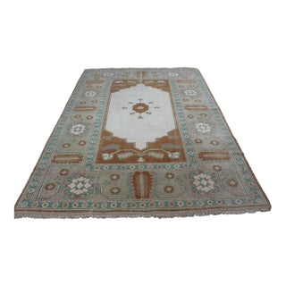 Vintage Turkish Area Rug - 79"x95" For Sale