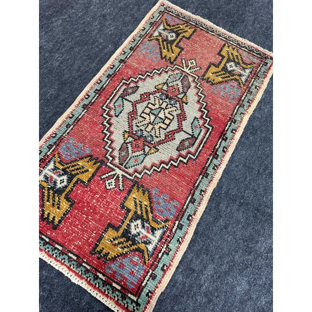 Early 21st Century Turkish Yastik Rug 1'8" x 3'1" For Sale - Image 5 of 5