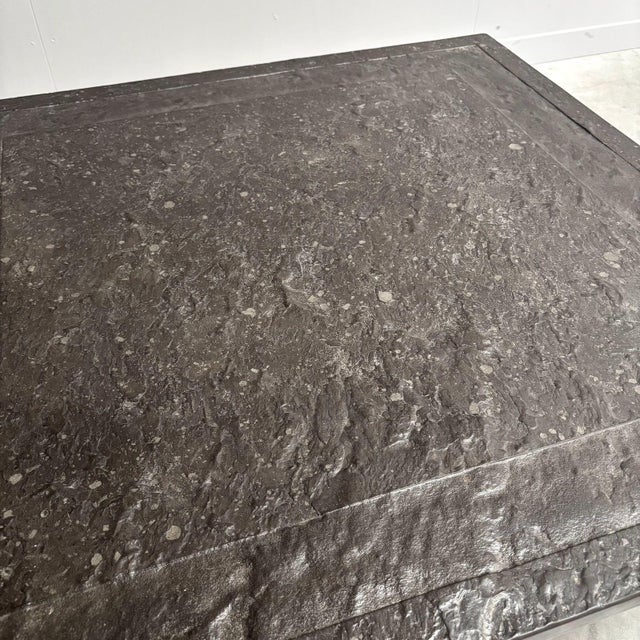 1970s Stone and Steel Coffee Table from Draenert, 1970s For Sale - Image 5 of 11