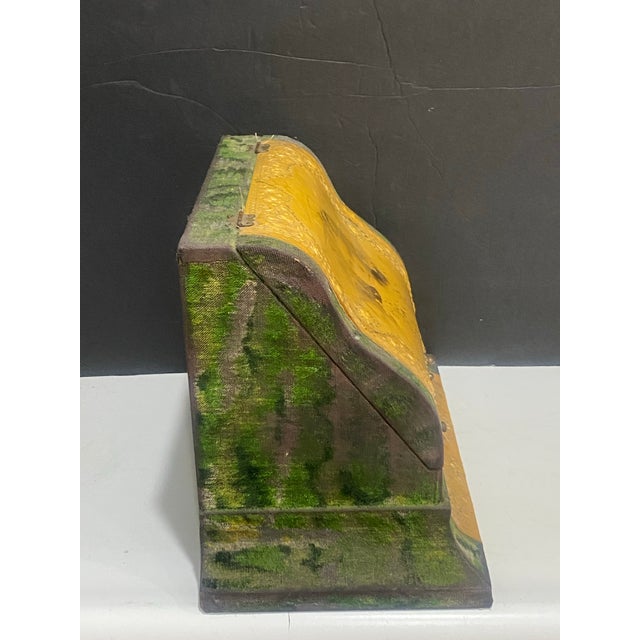 Art Nouveau Antique Celluloid Vanity Box With Portrait, Early 20th Century For Sale - Image 3 of 12