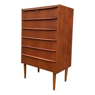 Teak Chest of Drawers For Sale
