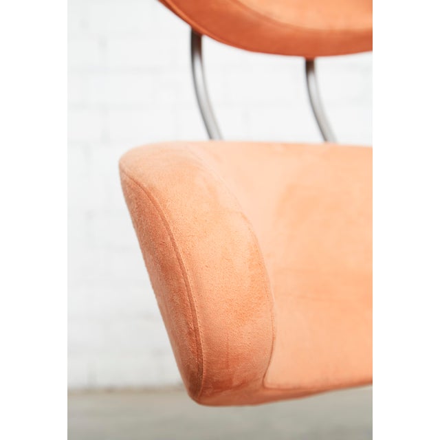 Beige Set of Vintage Peel Lounge Chair and Ottoman by Olav Eldøy for Stokke, 2000s For Sale - Image 8 of 17