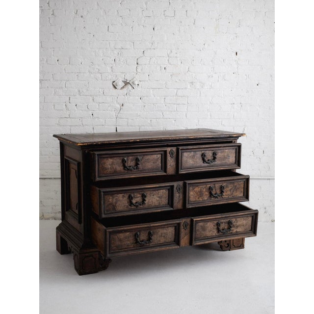 Rustic European 17th Century Emilian Chest of Drawers, Italy For Sale - Image 3 of 14