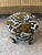 1920s 1920s Hungarian Art Deco Foot Stool in Pierre Frey Upholstery For Sale - Image 5 of 14